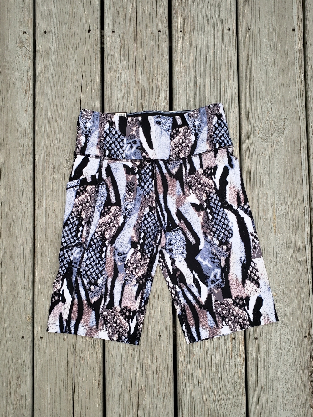 Calvin Klein Multi Color Bike Shorts Size Small